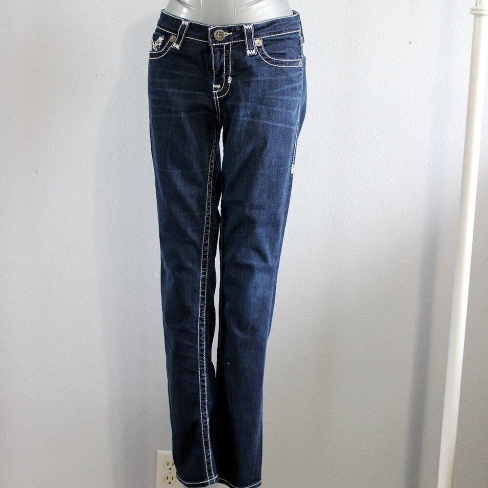 Big Star | Maddie Skinny Stretch Jeans, 28R Embroidered
